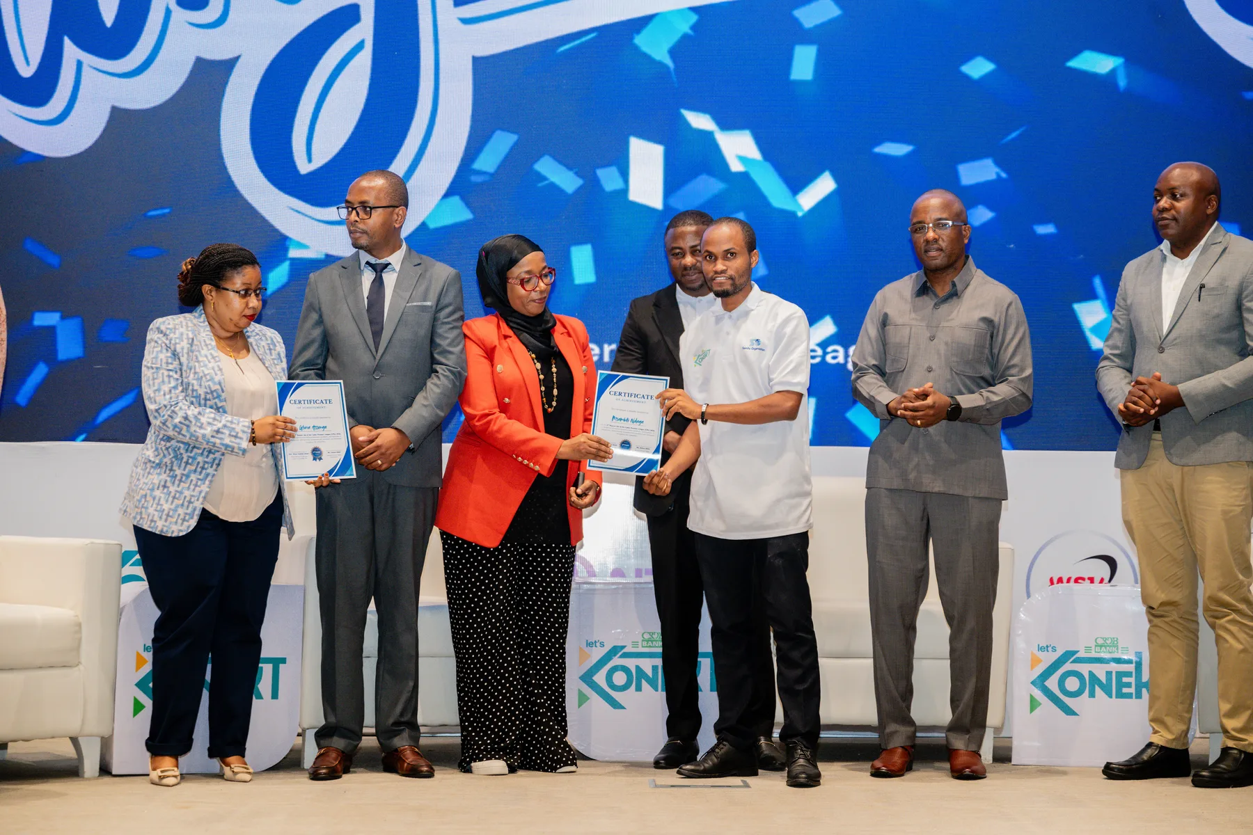 Cyber Champions 2026 award recipients on stage