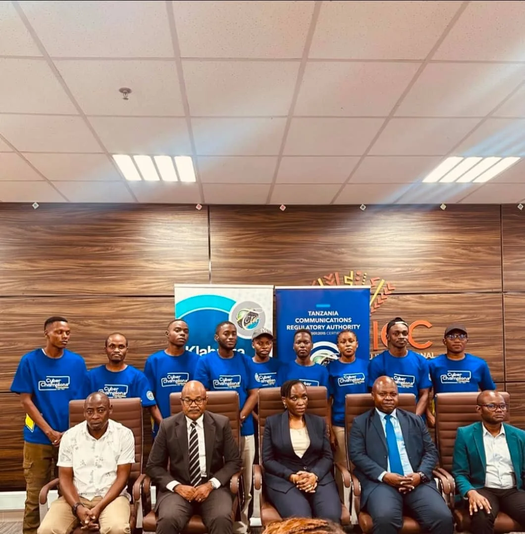 TCRA Cyberchampions participants and officials in a group photograph